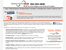Tablet Screenshot of immediatetech.net